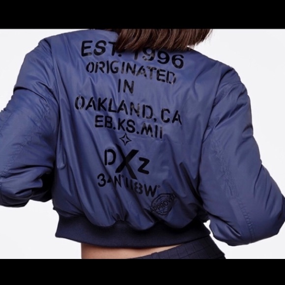 Jackets & Blazers - Daya by Zendaya Black Bomber Jacket